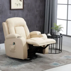 HOMCOM Fauteuil De Massage Électrique Chauffant