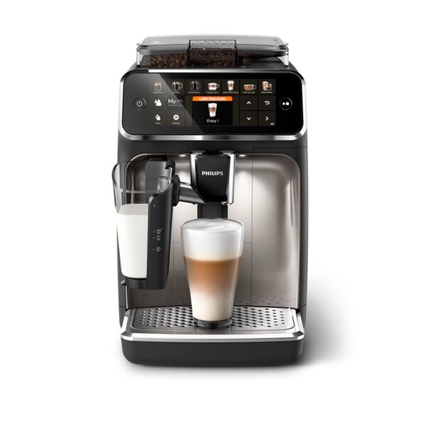 Expresso avec broyeur Philips LatteGo 5400 Series EP5447/90 1500 W Noir