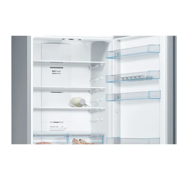 BOSCH Combiné pose libre KGN49XLEA 438L Inox – Image 5