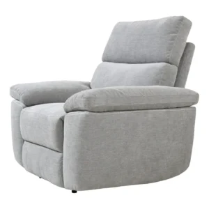 Fauteuil relax électrique ORION tissu gris clair