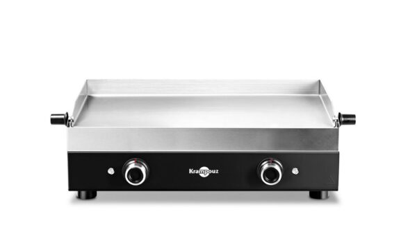 Plancha électrique Krampouz Série Noire Double PFSR2AA-KR 3200 W Inox et Noir – Image 7