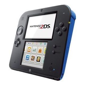 Console Nintendo 2DS Noir et Bleu + Mario Kart 7 Préinstallé