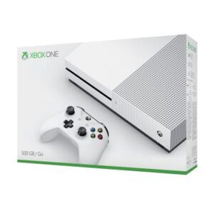 Console Microsoft Xbox One S 500 Go Blanche